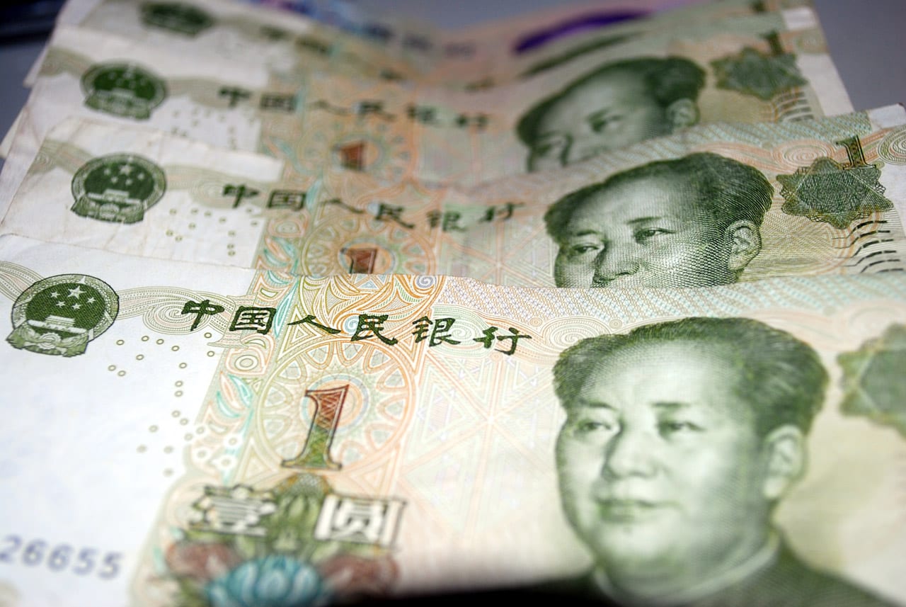 [renminbi bills]